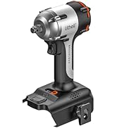 LiTHELi Cordless Impact Wrench 1/2 inch, 330 Ft-lbs(450N.m) Brushless Impact Gun 2500 RPM, 20V Po...