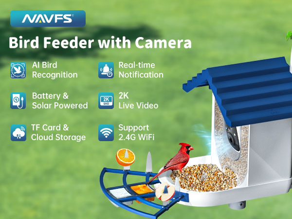 smart bird feeder with camera