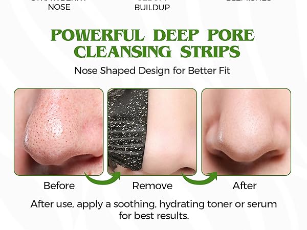 pore strips blackhead remover for face
