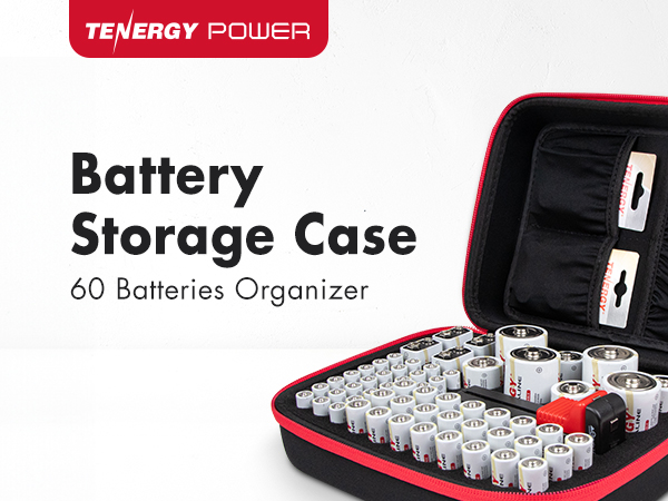 Tenergy battery storage case holds 60 batteries
