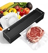 Vacuum Sealer for Food, olayks Food Vacuum Sealer Machine, 60kpa Suction Power Food Sealer Compac...