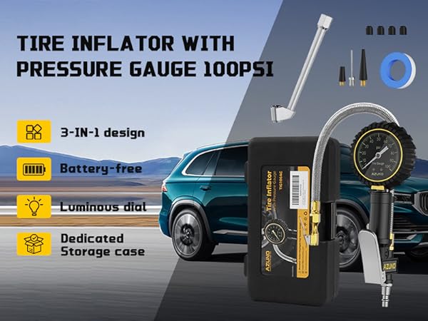 air pressure gauge for tires