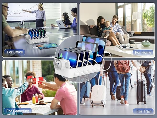 multi charger station 