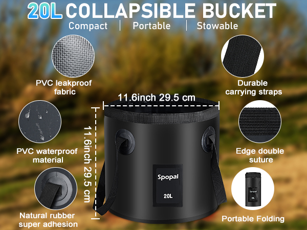 Spopal Portable Shower for Camping