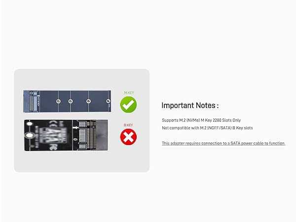 LetLinkSo Gen5 PCIe 5.0 U.2 to M.2 Adapter Card SFF-8639 to M2 NVMe SSD Cable