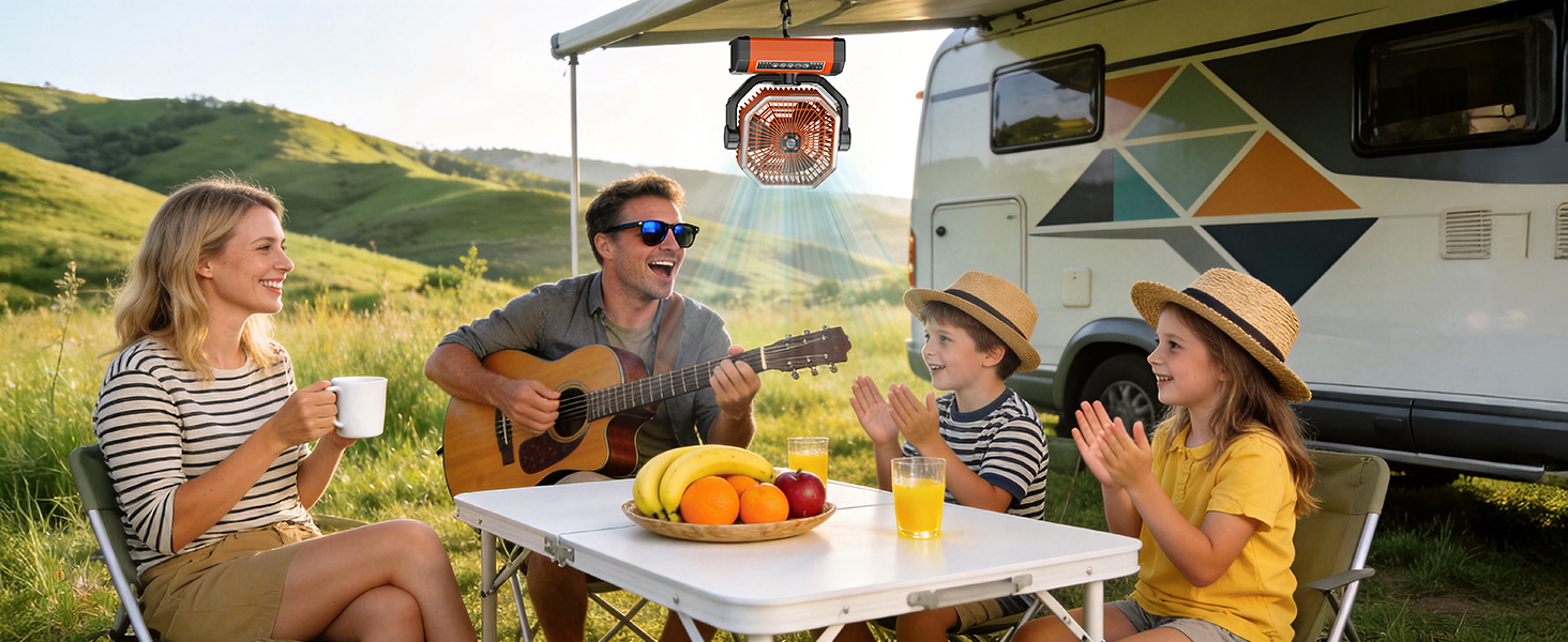 fan for camping