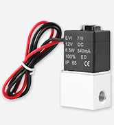 Beduan 2 Way Normally Closed DC 12V Electric Solenoid Air Valve 1/8" NPT