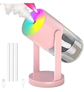 UEISODC Bedroom Humidifier, USB Mini Portable Humidifier with Ultrasonic Nano-Fine Mist, Auto Shu...