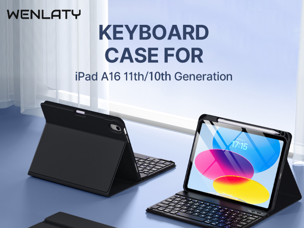 ipad 10th generation case with keyboard