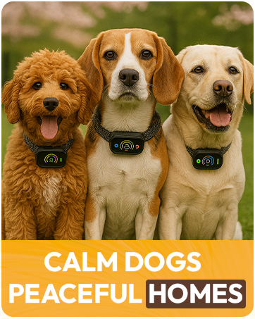 dog supplies no bark collar deterrent large small dog outdoor yard tie out stakes cable runner