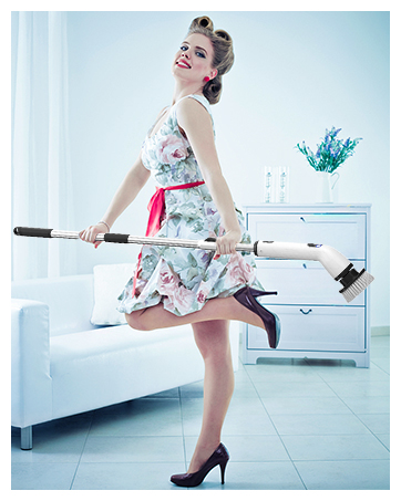 electric spin scrubber