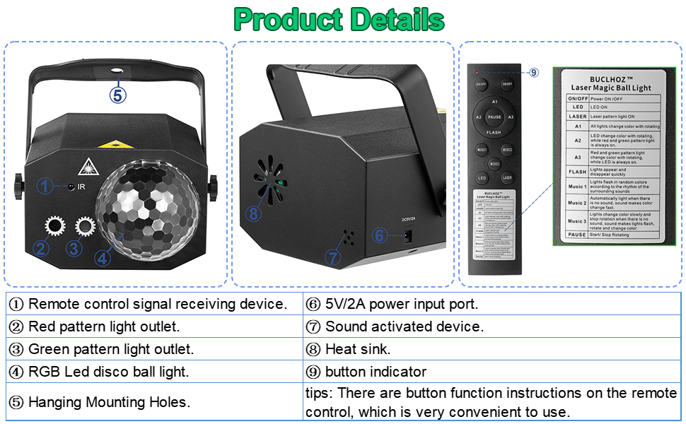 disco lights for parties