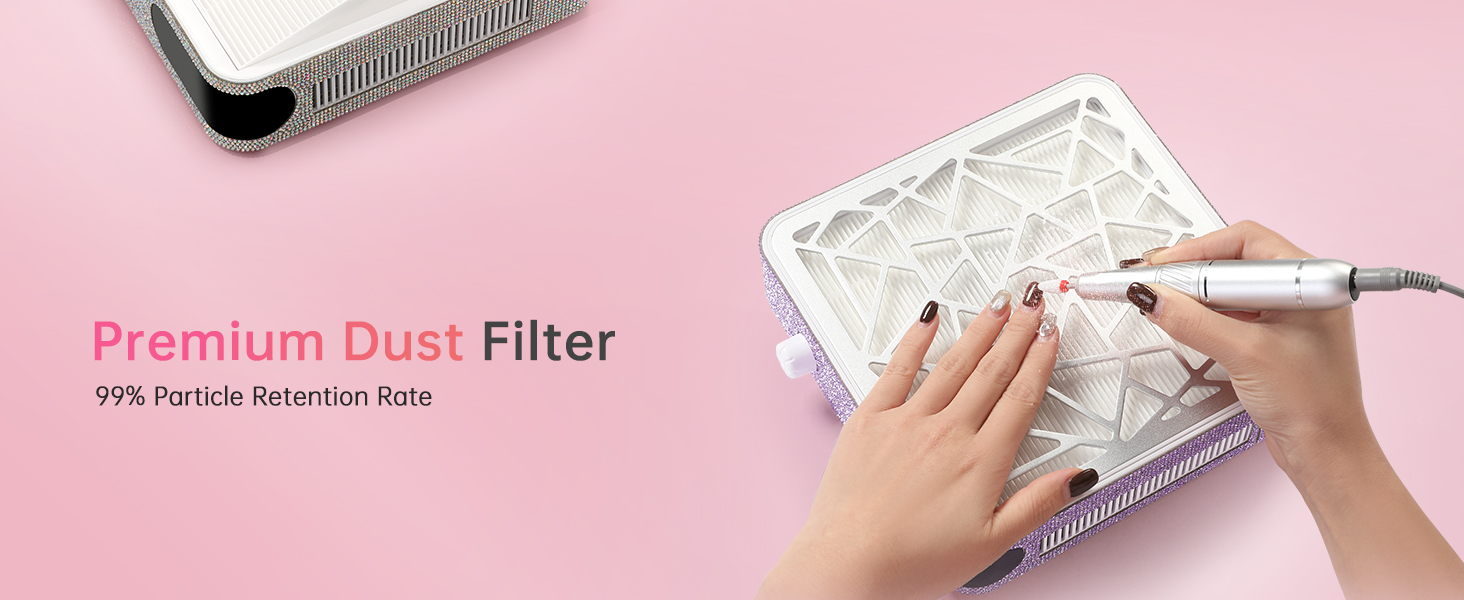 CHRISTINE SHELLY nail dust collector sheets