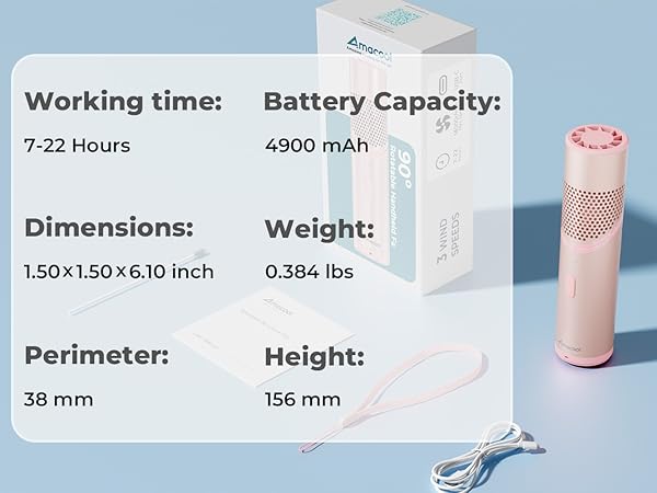 Amacool portable fan
