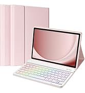 TaIYanG Backlit Keyboard Case for Samsung Galaxy Tab A9 Plus 11 Inch 2023 Model (SM-X210/X216/X21...