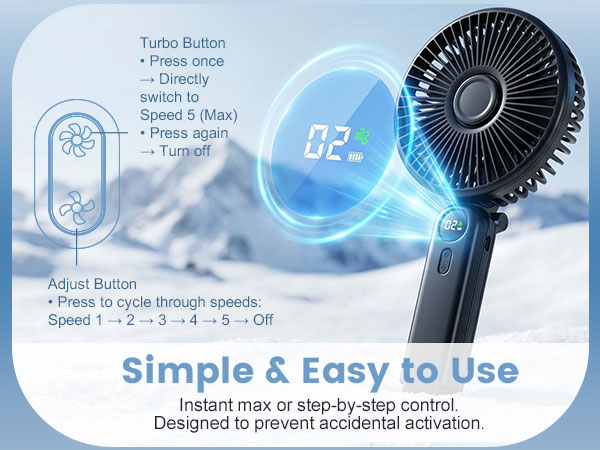 portable fan for travel