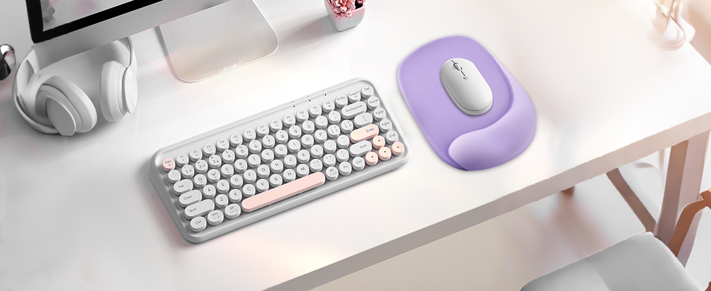 Mouse Pad with Wrist Rest Support