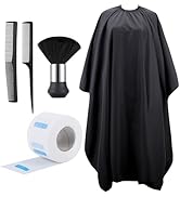 Segbeauty Barber Capes for Hairstylist, 55 x 63in Professional Hair Capes with Neck Adjustable, B...