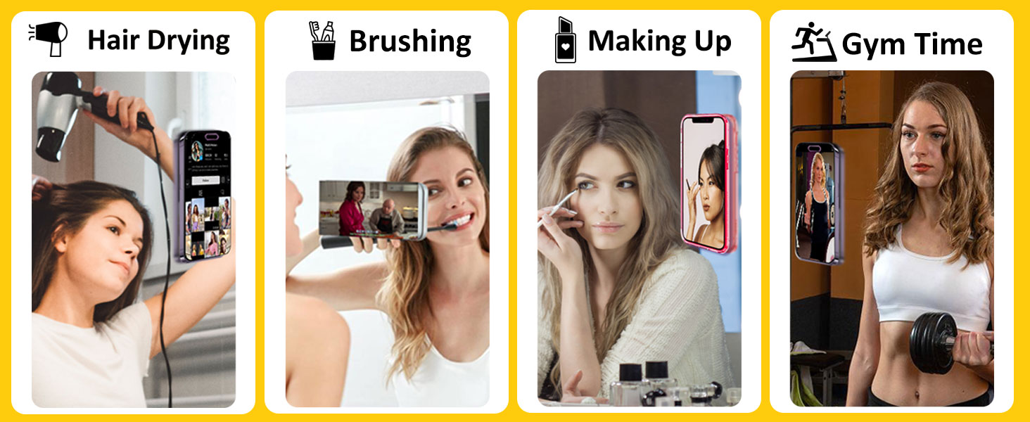 magnetic suction holder for phone