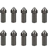 WINSINN 3D Printer M5 Nozzle 0.4mm, Premium Hardened Steel, Compatible with AnkerMake M5/M5C Hote...