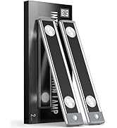 YIGER Under Cabinet Lights, Wireless Motion Sensor Light Indoor,10in LED White Lighting Rechargea...