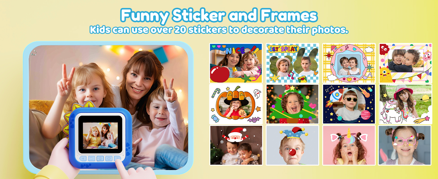 Kids Instant Camera Toy