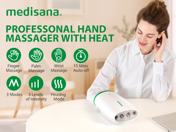 hand massager with heat