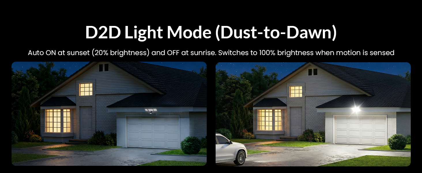 outdoor motion light