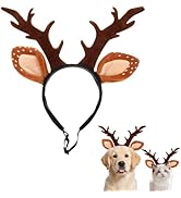 Hemobllo Christmas Pet Headband for Dog Cat Pet Adorable Costume Accessory for Cats and Kittens C...