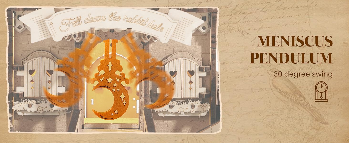 ROKR 3D PUZZLE CUCKOO CLOCK