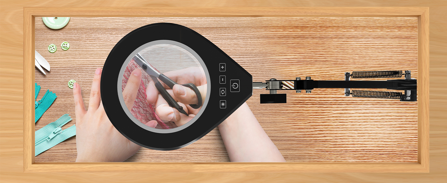 Magnifying Glass?es with Light