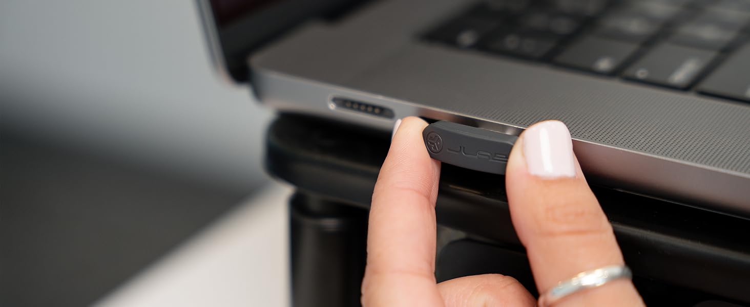 Wireless Dongle being plugged into mac