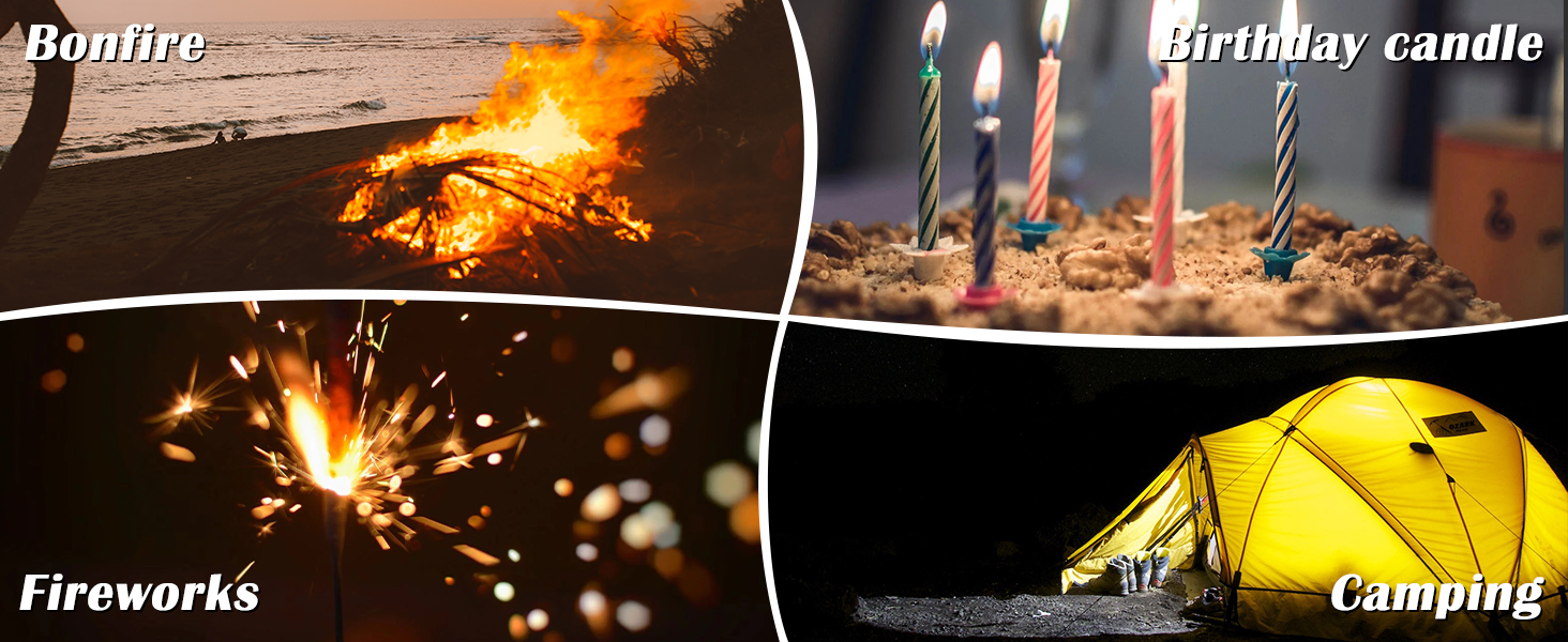 GADATOP Dragon Lighter, Arc Plasma Flame Lighter USB Rechargeable Windproof Electric Lighter Candle