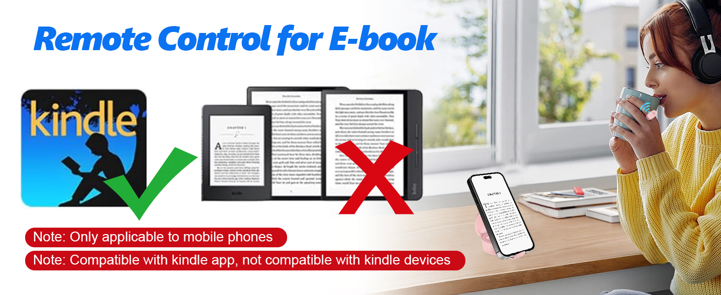 Scrolling Ring Remote Control for Tiktok