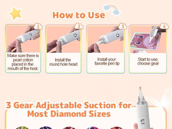 diamond art containers