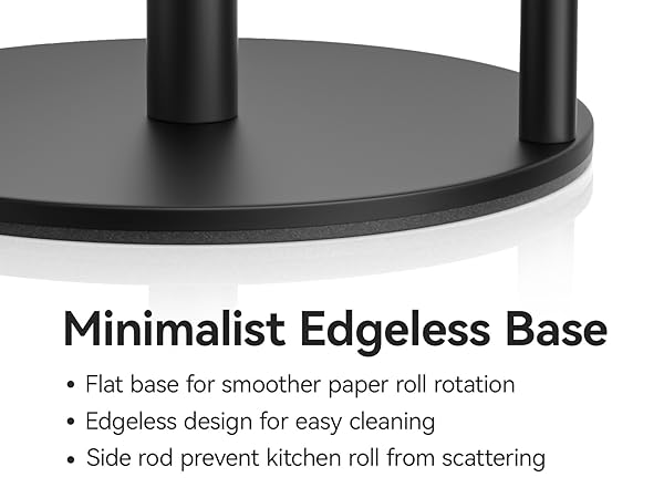 It has a Edgeless Base, Smooth, easy to clean