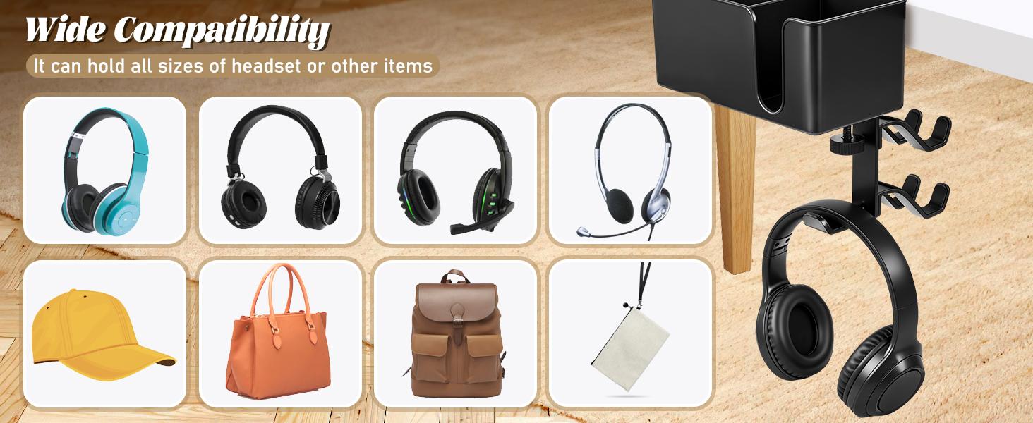headset or other items