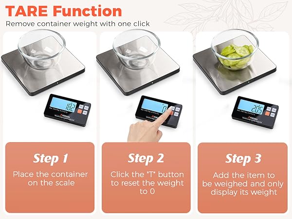 Atogou Upgraded Wireless Food Scale