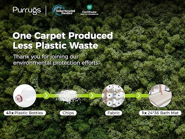 Made with Recycled Bottles