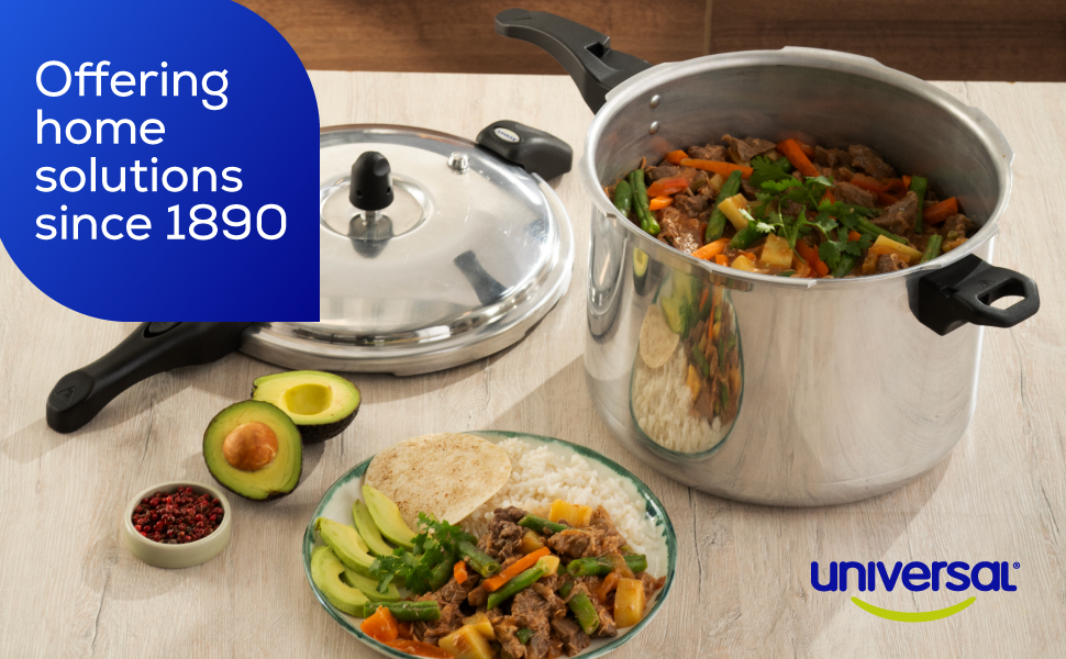 Universal pressure cooker 10.5 Quarts