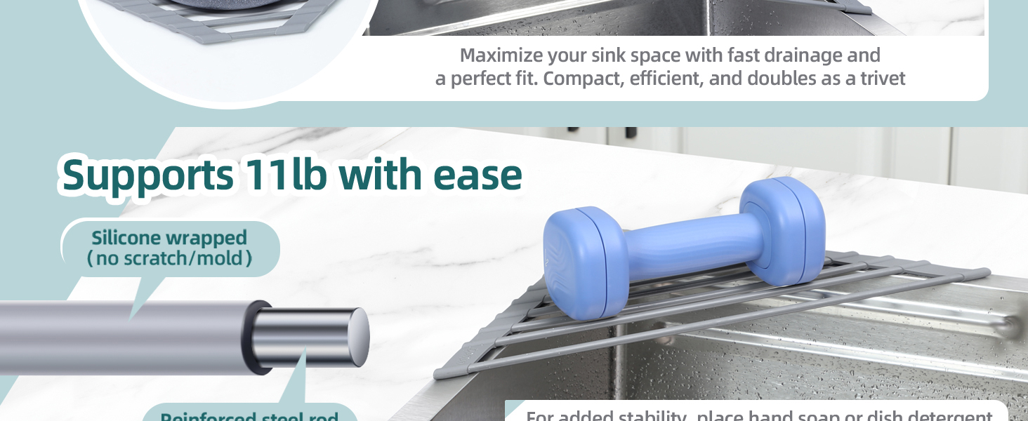 sink drying rack