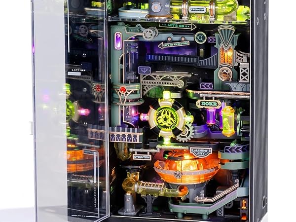 ROKR Mars Outpost MR05S, 3D Marble Run Mechanical Puzzle