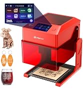AlgoLaser Pixi Smart Laser Engraver - 3W Portable Laser Engraver Machine with 3.5" Touchscreen &amp; ...