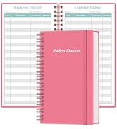 Budget Planner - A6 Expense Budget Tracker, Budget Book for Ledger Book, Money Organizer for Wall...