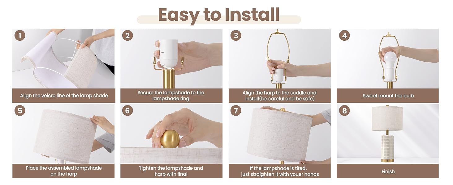 Table lamp set of 2