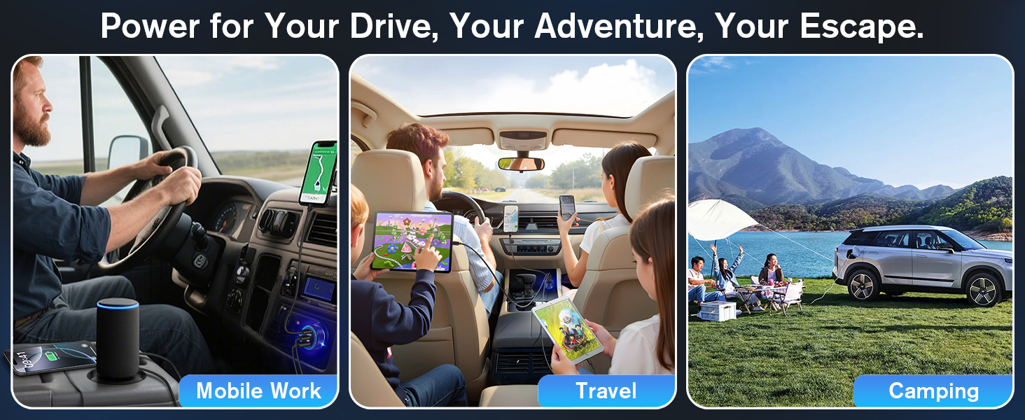 car lighter usb adapter