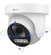 Anpviz 6MP PoE PTZ Camera Outdoor, 5X Optical Zoom 2.7~13.5mm Lens, Pan Tilt Zoom IP Security Cam...