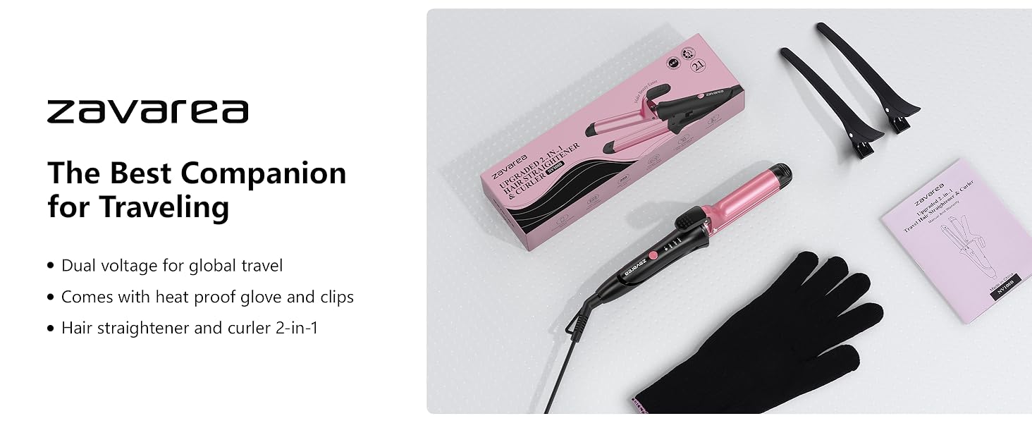 travel curling iron