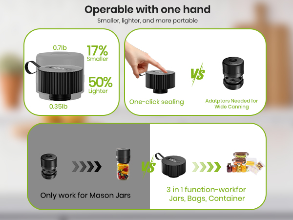 jar sealer vacuum sealing