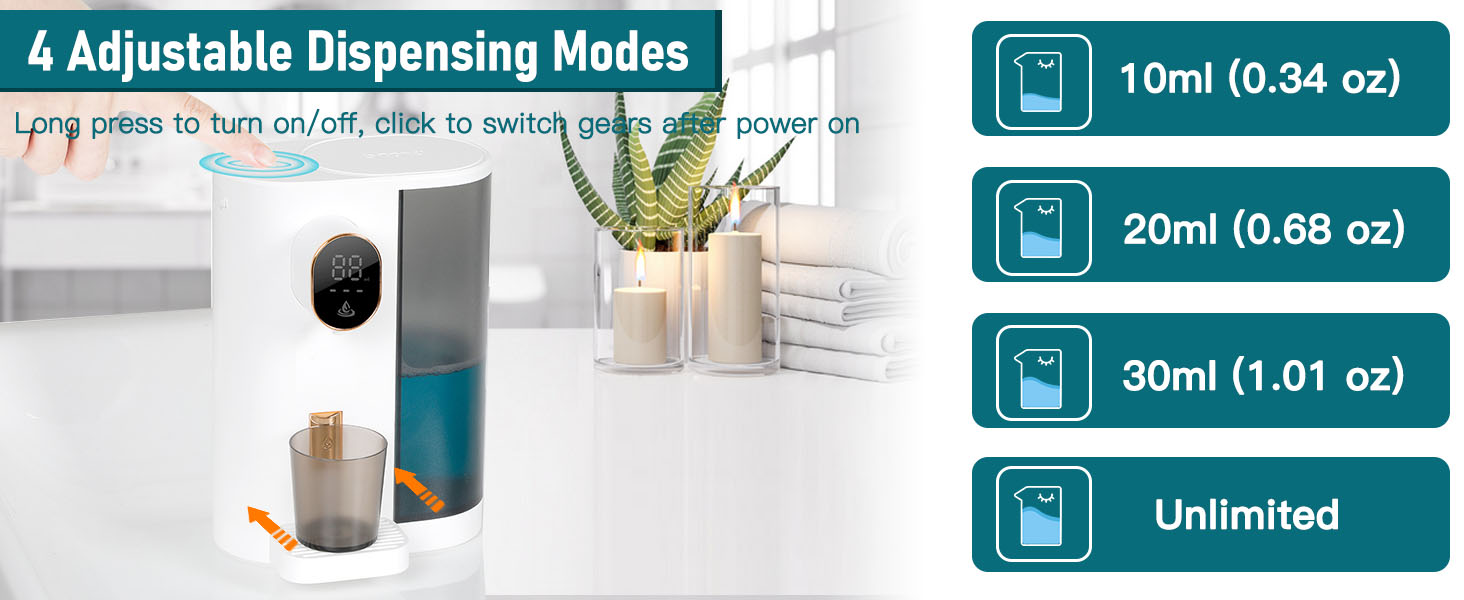 Automatic Mouthwash Dispenser